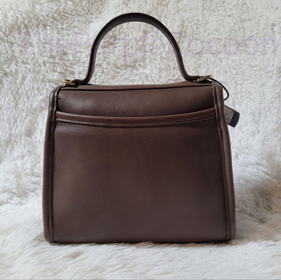 SOLD!!! Taupe Vintage Coach Regina Bag #9983 - Picture 2 of 10
